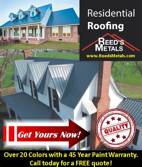 reed's metal roofing